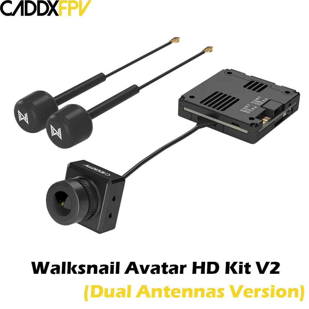 طقم Caddx Walksnail Avatar HD  - مراجعة Diy Drone Electronics Kit وسعره