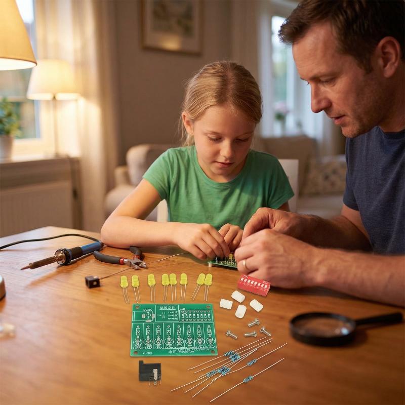 مجموعة أدوات تدريب على اللحام  - مراجعة Diy Electronics Kits For Beginners وسعره