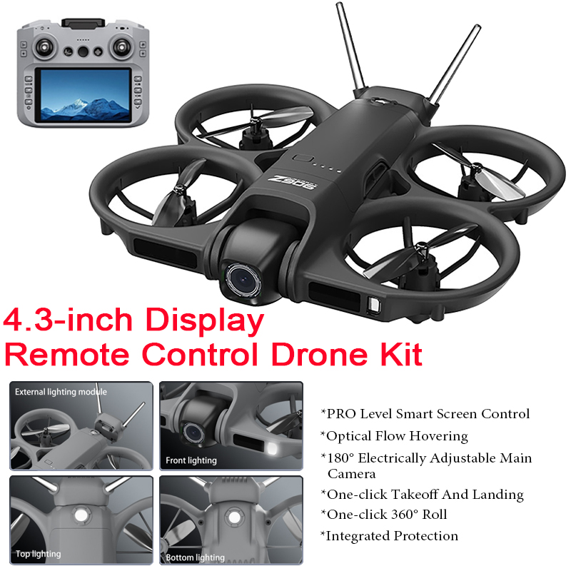 طقم طائرة بدون طيار محمولة Z90 - مراجعة Diy Drone Electronics وسعره
