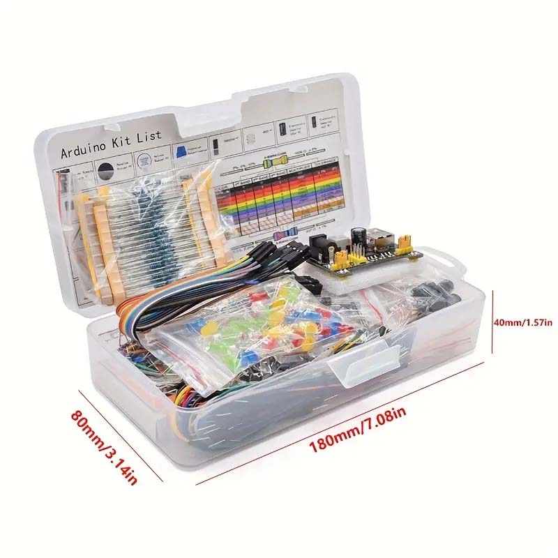 830 قطعة/صندوق لتقوم بها بنفسك - مراجعة Diy Electronics Breadboard وسعره
