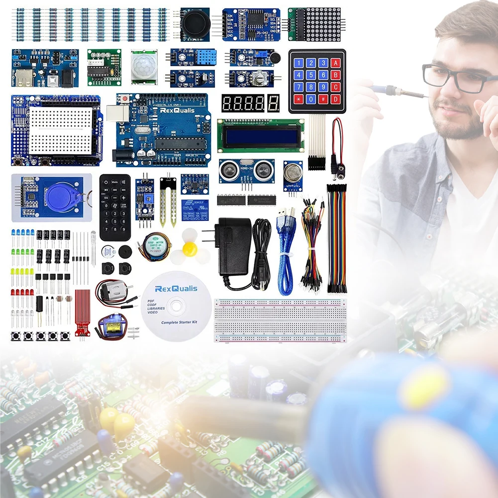 مجموعة تعلم للمبتدئين النسخة ا - مراجعة Diy Electronics Kits For Beginners وسعره