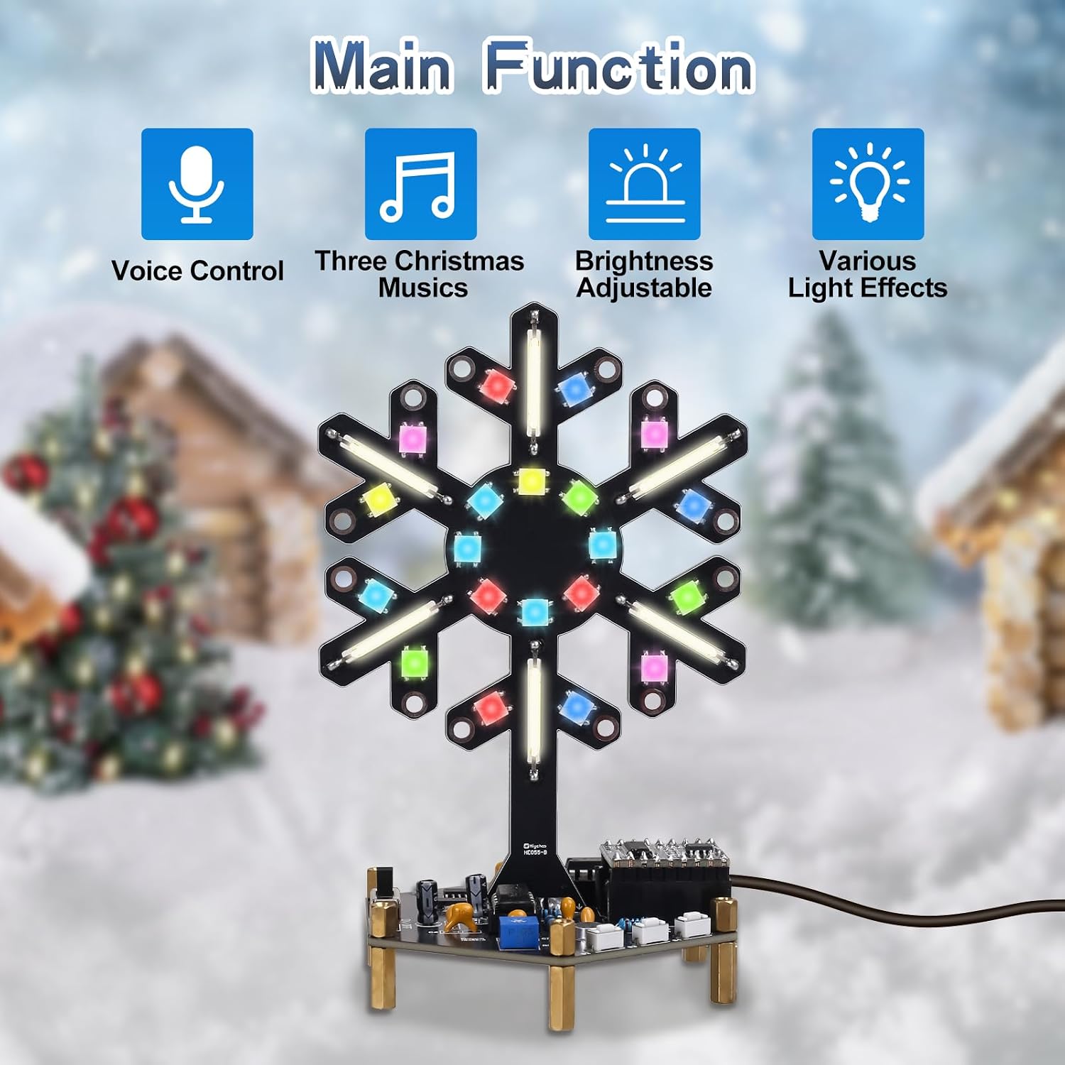 طقم تدريب على اللحام مع إضاءة  - مراجعة Diy Electronics News وسعره