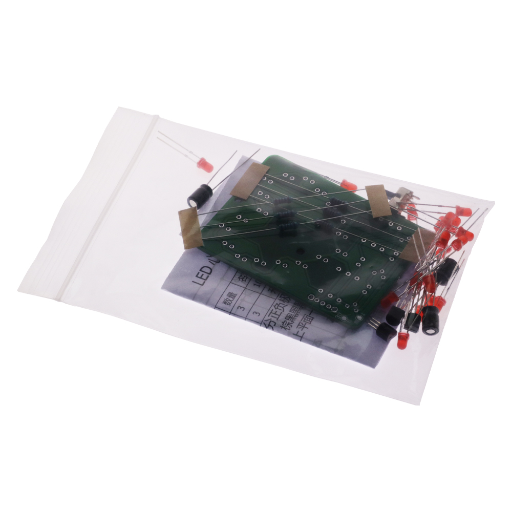 مجموعة إضاءة مائية وامضة على ش - مراجعة Diy Electronics Learning Kit وسعره