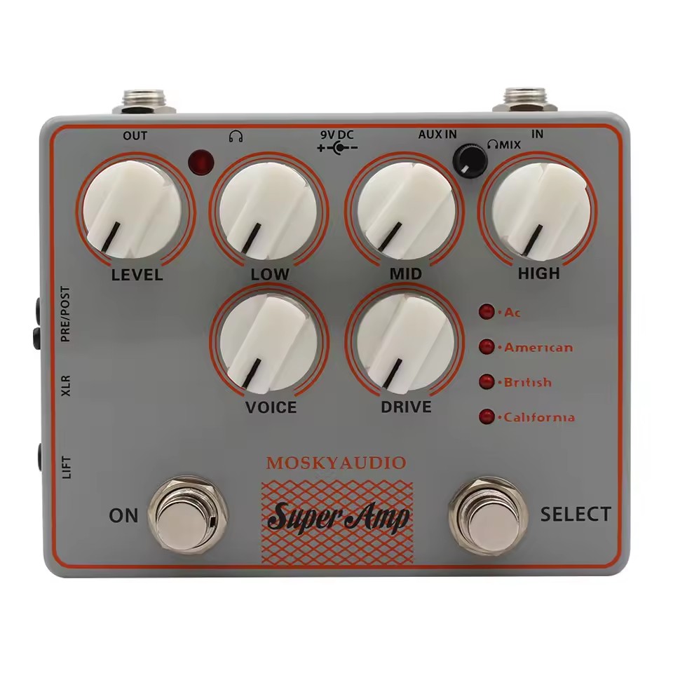 Mosky 4 AMP في صندوق مكبر صوت  - مراجعة Diy Guitar Electronics وسعره