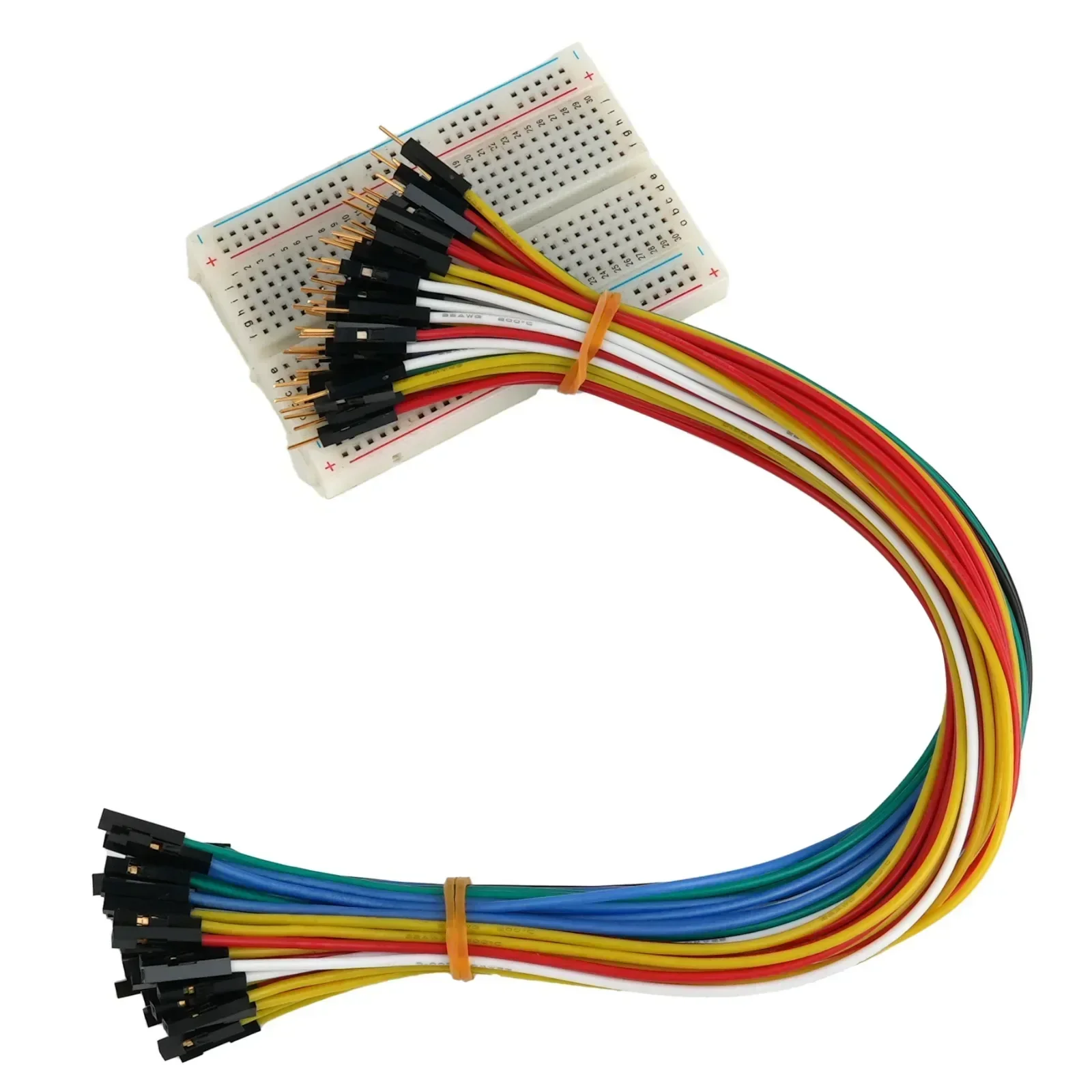 مجموعة أسلاك سيليكون 30 سم 22A - مراجعة Breadboard Jumper Wire وسعره