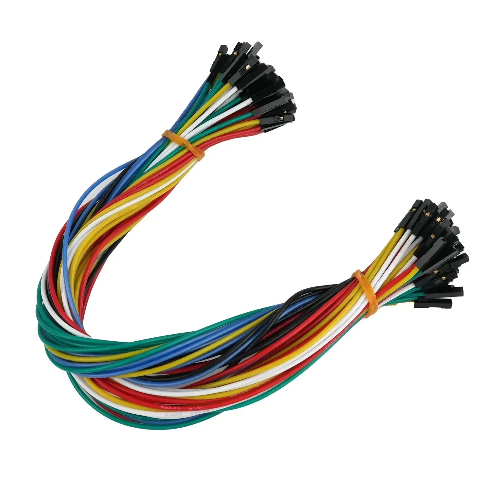 مجموعة أسلاك سيليكون 30 سم 22A - مراجعة Breadboard Jumper Wire وسعره