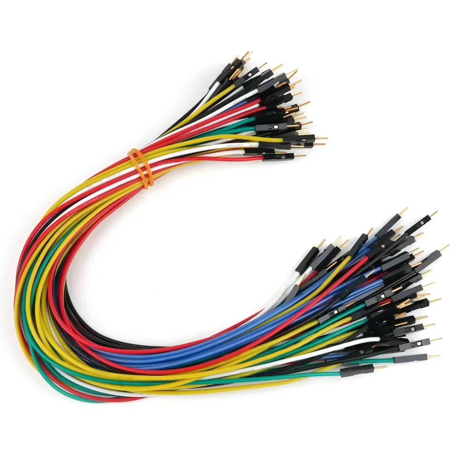 مجموعة أسلاك سيليكون 30 سم 22A - مراجعة Breadboard Jumper Wire وسعره