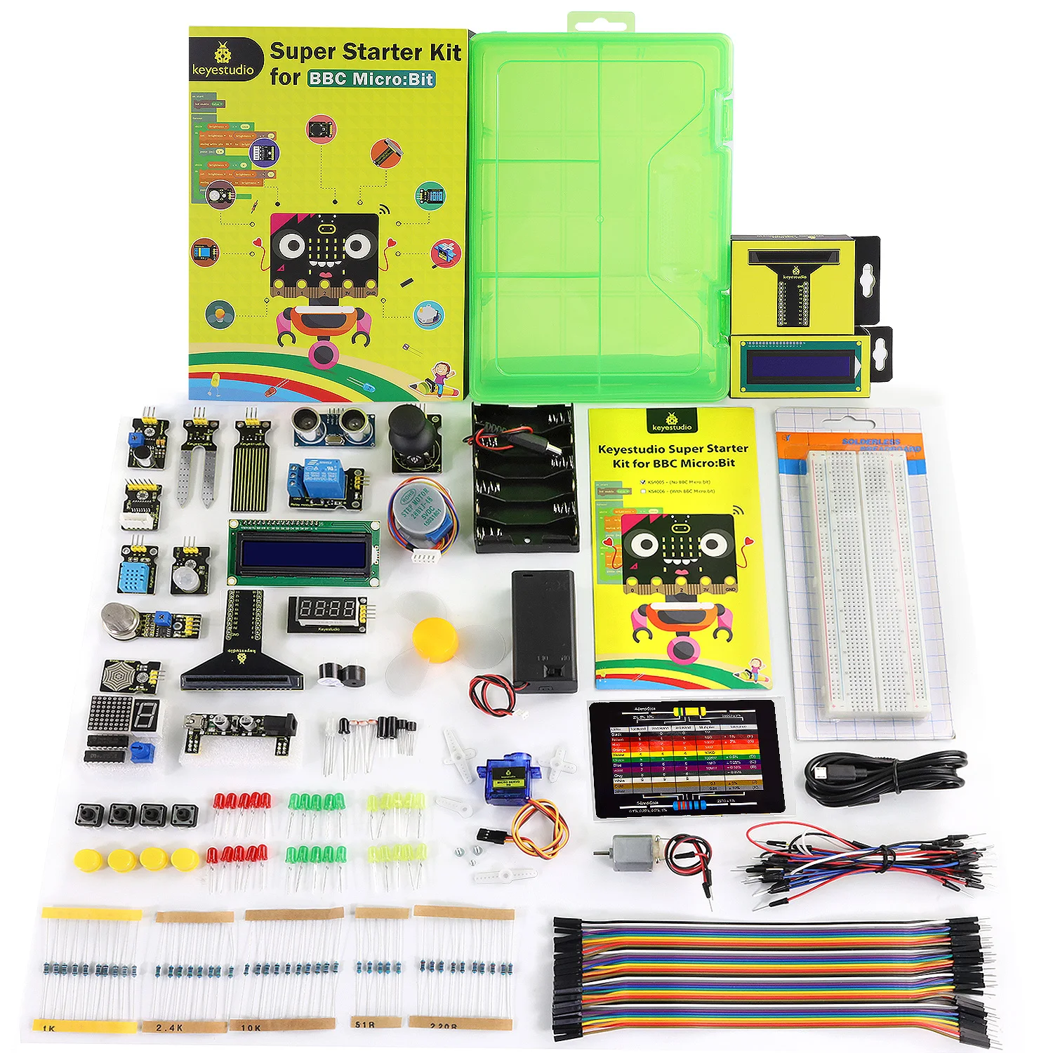 مجموعة رو روس كيستوديو سوبر ست - مراجعة Diy Electronics Learning Kit وسعره