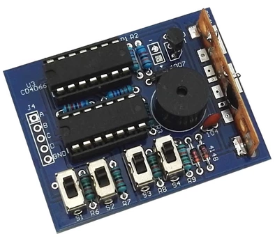 صندوق موسيقى BOX-16 بـ 16 نغمة - مراجعة Diy Electronics Learning Kit وسعره