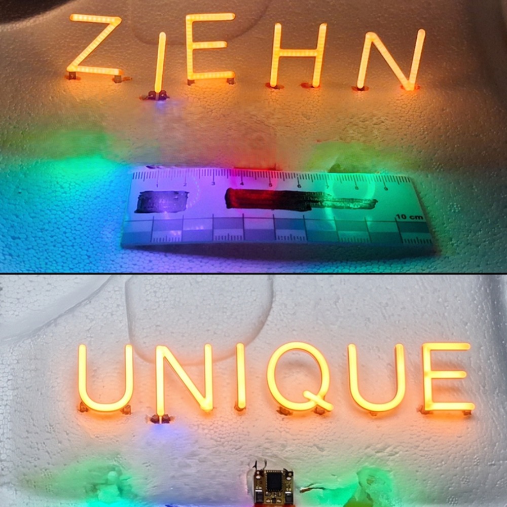 حروف LED قابلة للترتيب بحرية،  - مراجعة Diy Electronics News وسعره